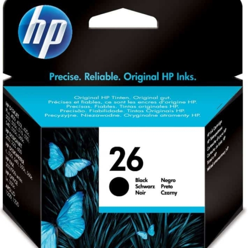 No. 26 Ink Cartridge Black - 40ml