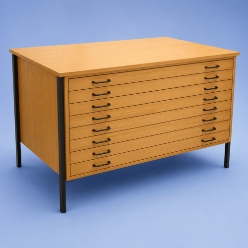 Business Wooden Plan Chests