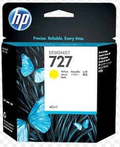 No. 727 Ink Cartridge Yellow - 40ml