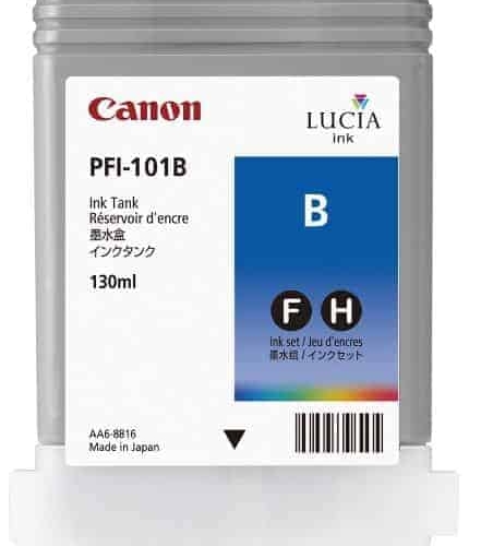Blue Ink Tank 130ml - PFI-101B