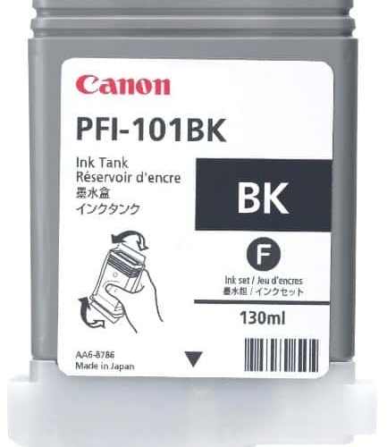 Black Ink tank - 130ml - PFI-101BK