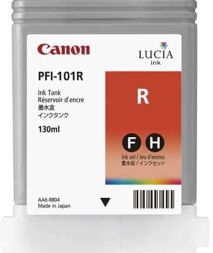 Red Ink Tank 130ml - PFI-101R