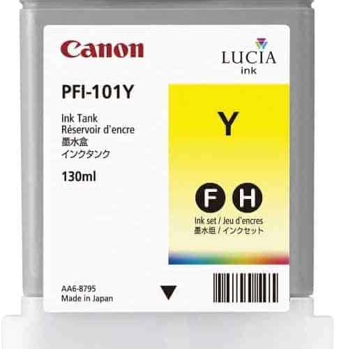 Yellow Ink Tank 130ml - PFI-101Y