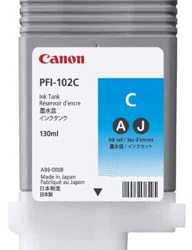 Cyan Ink tank - 130ml - PFI-102C