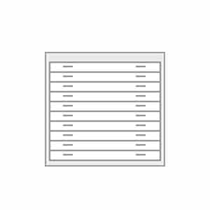 McNeill Horizontal Plan Chests - Image 7