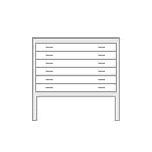 McNeill Horizontal Plan Chests - Image 8