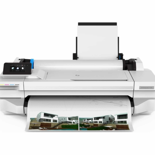 HP DesignJet T130 A1 Large Format Printer - with four rolls of paper 610mm x 50m included