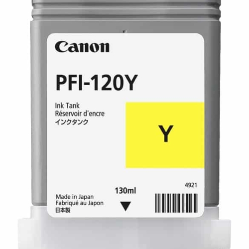 Yellow Ink Tank 130ml – PFI-120(Y)