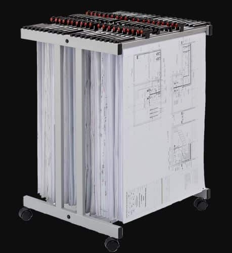 Vistaplan A0 Trolley Carrier (1260 x 915 x 640mm)