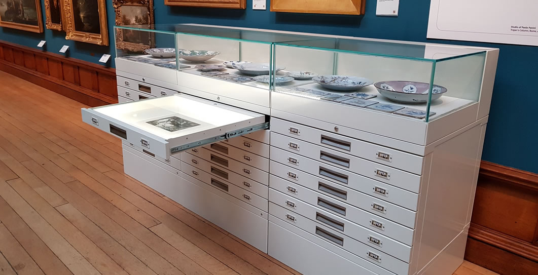 Conservation Storage and Display Cabinet