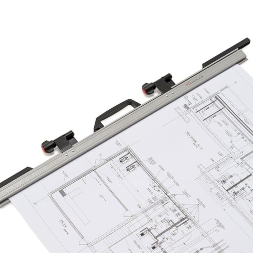 Vistaplan Drawing Hanger A0 - Paper clamp length 841mm sold per single item