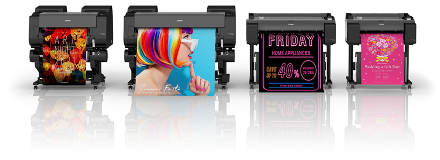Vivid Prints with our Large Format Printer range