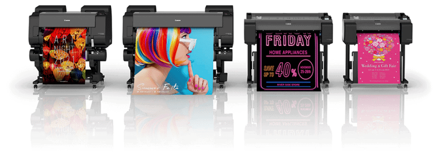 Vivid Prints with our Large Format Printer range