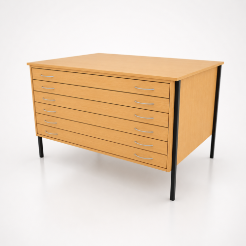 Chamberlain Wooden Plan Chest A1 or A0