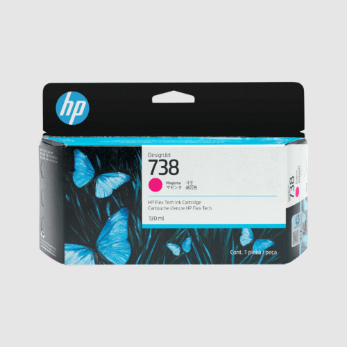No. 738 HP DesignJet Flex Tech Ink Cartridge Magenta - 130ml
