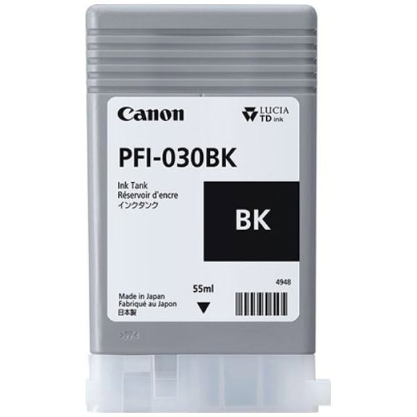 Black Ink Tank 55ml – PFI-030(BK)