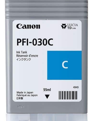 Cyan Ink Tank 55ml – PFI-030(C)