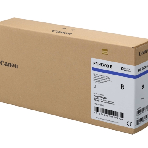 PFI-3700 Blue (B) - 700ml Ink Tank
