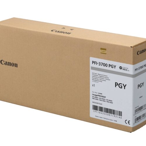 PFI-3700 Photo Grey (PGY) - 700ml Ink Tank