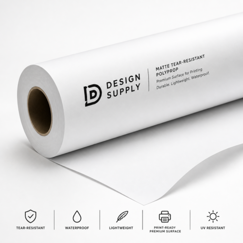 DS Matte Tear-Resistant Polyprop Banner 190mic 1524mm X 30m