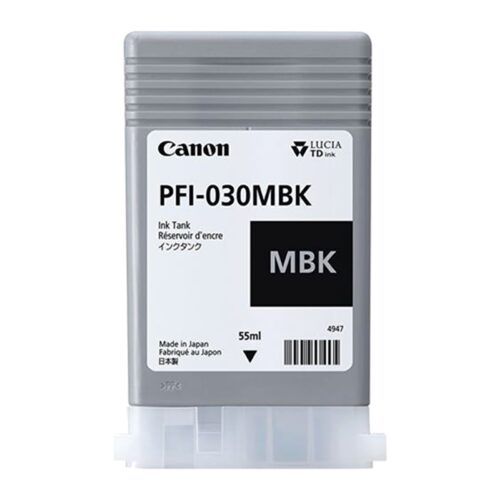 Matte Black Ink Tank 55ml – PFI-030(MBK)